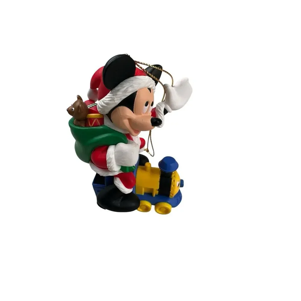 Grolier Disney Christmas Magic Ornament Mickey Mouse on Train 26231 149
